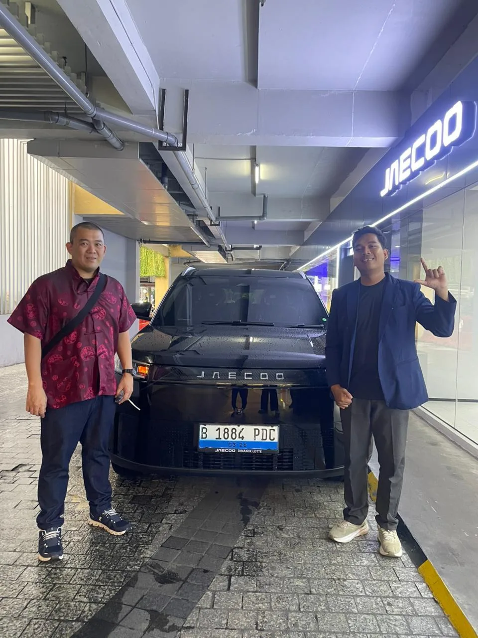 Serah Terima Pelanggan JAECOO 6